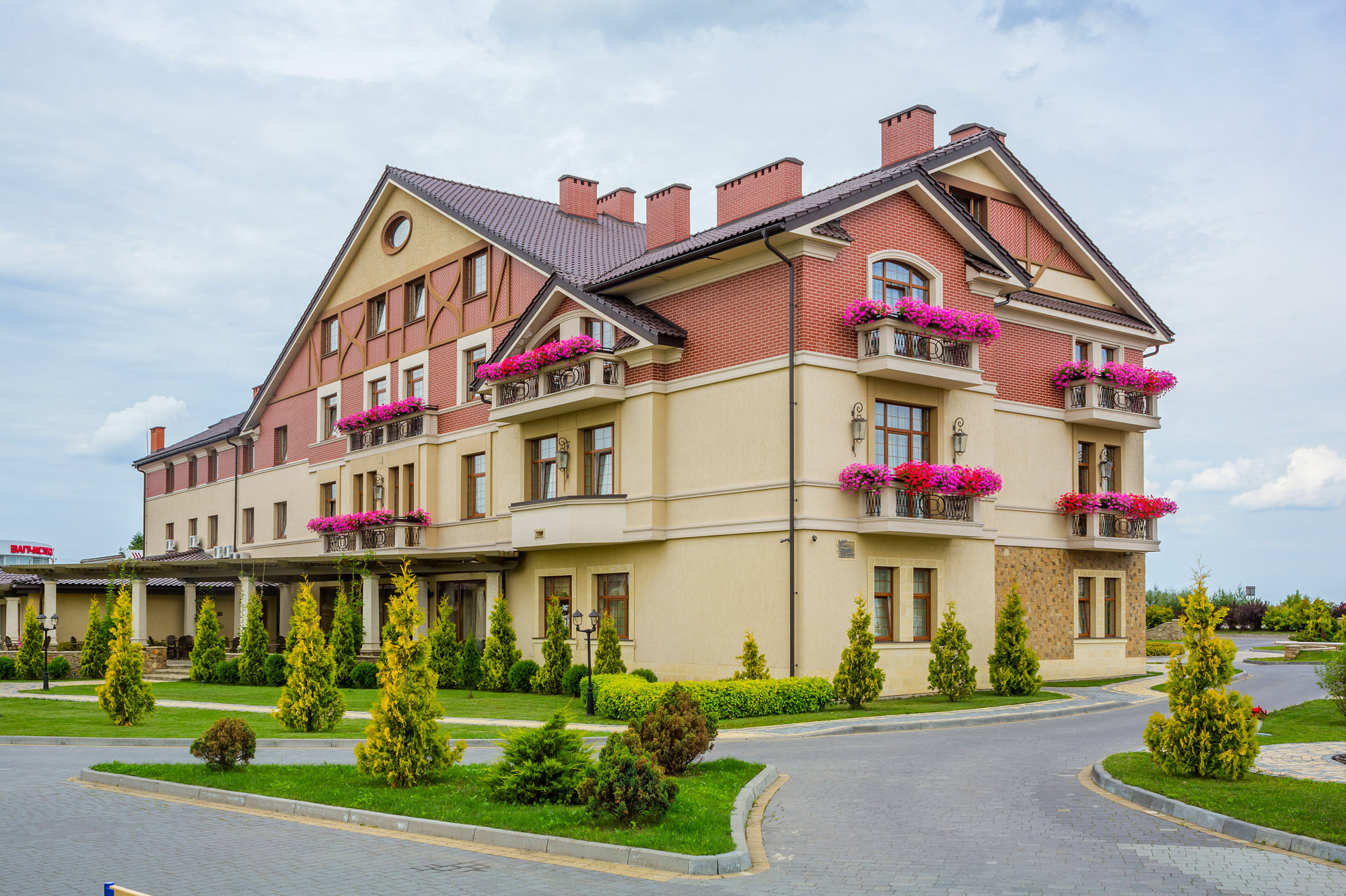 Hotel Panska Gora Lemberg Exterior foto